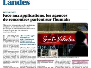 Faces aux applications, les agences de rencontres parient sur l’humain.